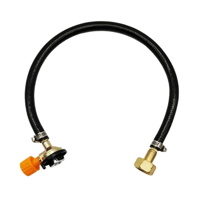 Camping Gas Stove Refill Adapter - Propane Cylinder Tank Coupler Hose Connector