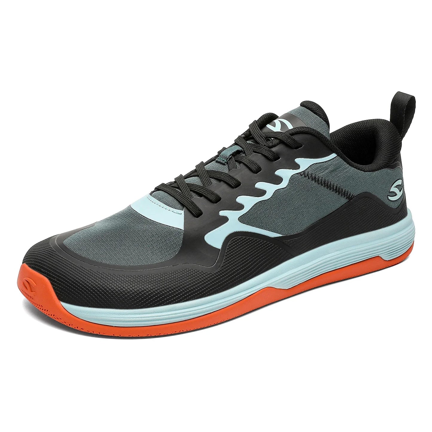 HOBIBEAR Unisex Walking Sneakers – Lace-Up Artificial Leather Hiking & Running Shoes for Men & Women