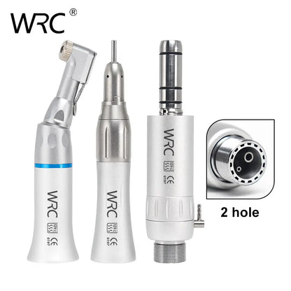 Dental Slow Speed Handpiece — Straight Contra Angle for Air Turbine, Micromotor Polishing & Lab Equipment