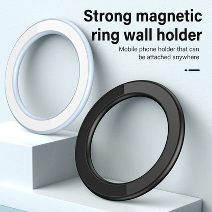 Magnetic Ring Holder for iPhone 14/13/12 – MagSafe Car Mount & Wall Stand for Phone, iPad, and Tablet