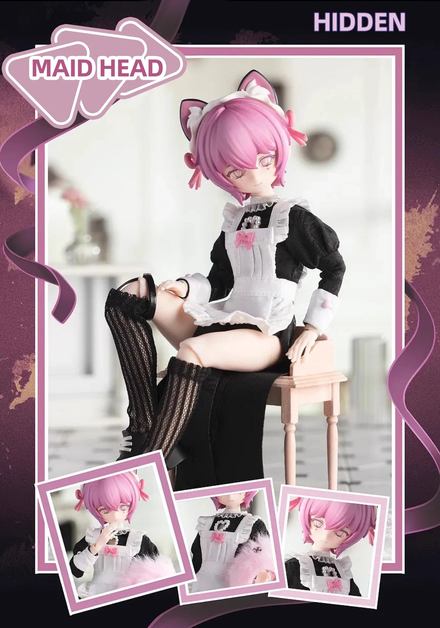 Zack Event Series 1/8 BJD Movable Joint Doll – Blind Box Anime Figure, Cute Surprise Toy Gift for Boys