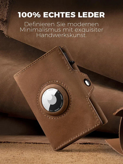 RFID Blocker Wallet for Men – Wallet with Coin Pocket & Airtag Holder
