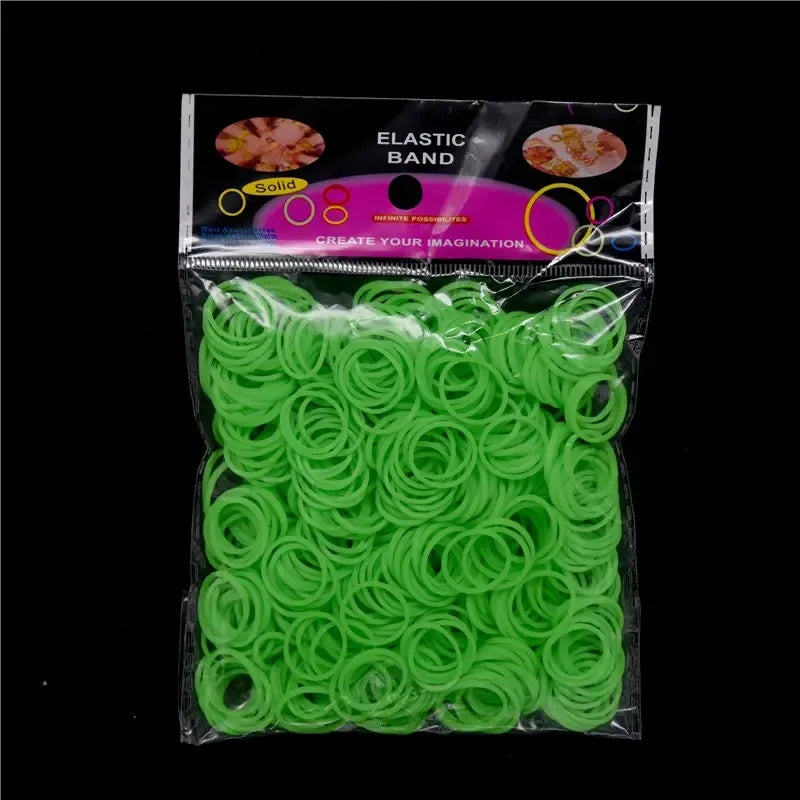 Loom Rubber Bands Refill Kit – DIY Bracelet Making Craft Set for Kids, Creative Weaving Toy Gift