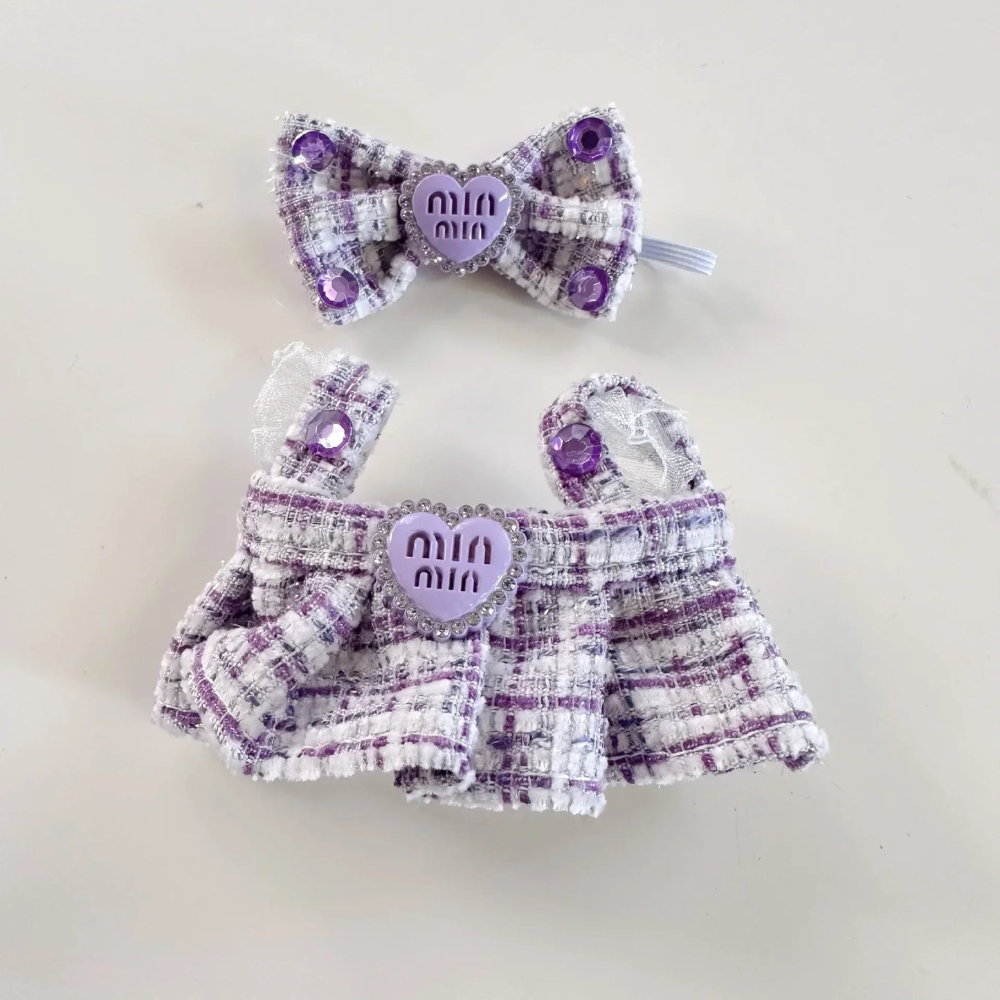 17cm Mini Plush Doll Clothes — Kpop EXO Labubu Idol Outfit Accessories Gift