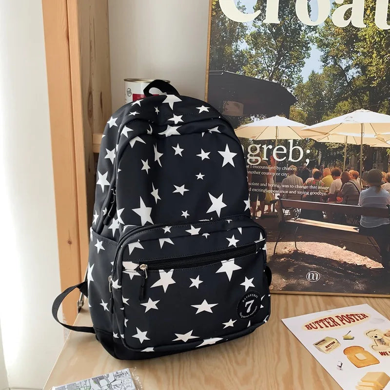 Star Laptop Backpack 17 Inch | Cute Travel & College Bag for Women, Men, Students, Back to School Bookbag
