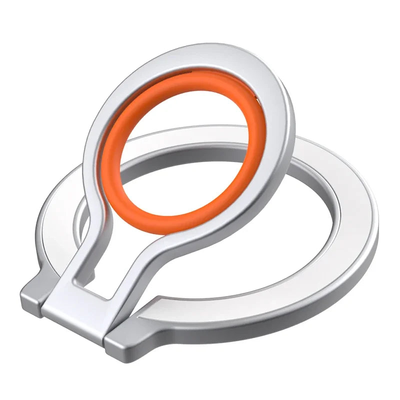 MagSafe Magnetic Finger Ring Holder - Phone Grip Stand Mount for iPhone 12/13 Pro Max Mini Smartphone Accessories