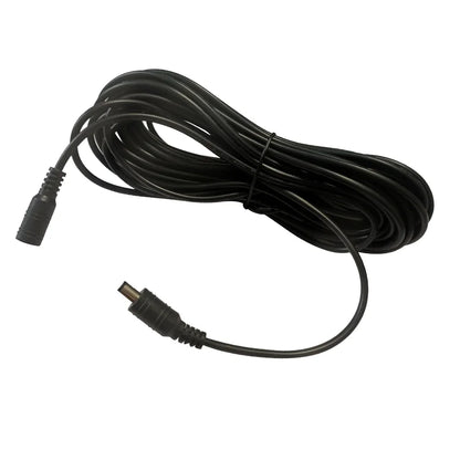 DC Extension Power Cable - 2.1mm x 5.5mm Female to Male Connector Cord for LED Lights, CCTV & Electronics