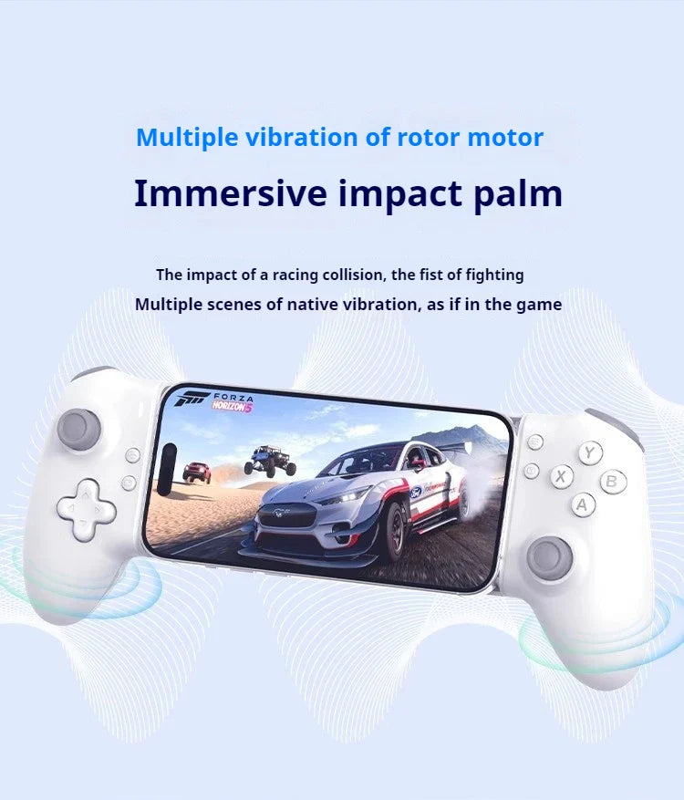Memo S3 Gamepad Type-C Mobile Controller – Hall Effect Stretching Handle, Joystick for Android, PS Cloud Game, Customized