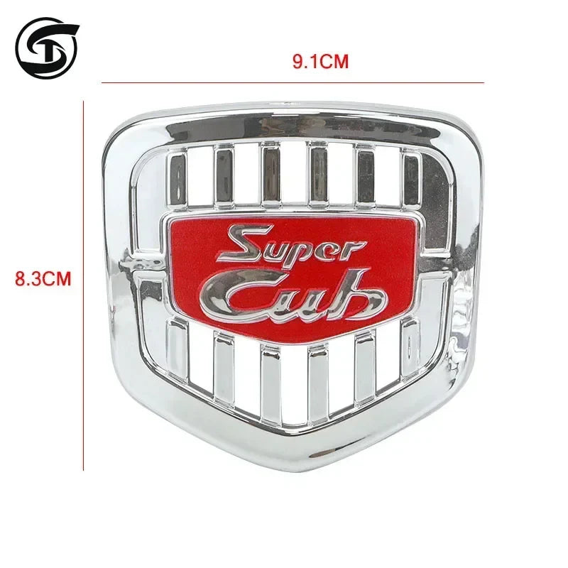 3D Motorcycle Decoration Stickers - Plating Emblem Badge Decals for Honda Super CUB C70, C90, C110, C125, CT125 | Cafe Racer Modification