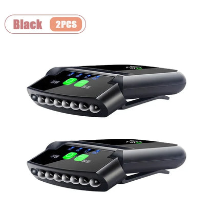 Night Fishing Headlamp Motion Sensor - USB Rechargeable Waterproof Clip On Cap Light for Camping & Bait Tying