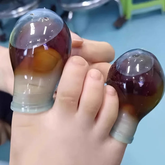 Soft Silicone Toe Sleeves - Protective Toe Caps for Friction Relief, Nail Protection and Foot Care