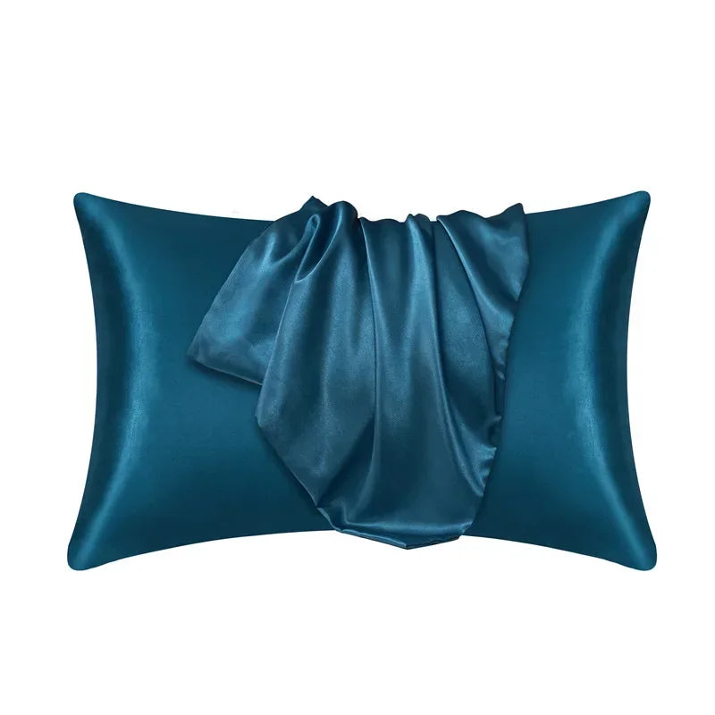 Natural Mulberry Silk Pillowcase - Luxury Soft Bedding Cover for Hair & Skin Protection Customized Sizes
