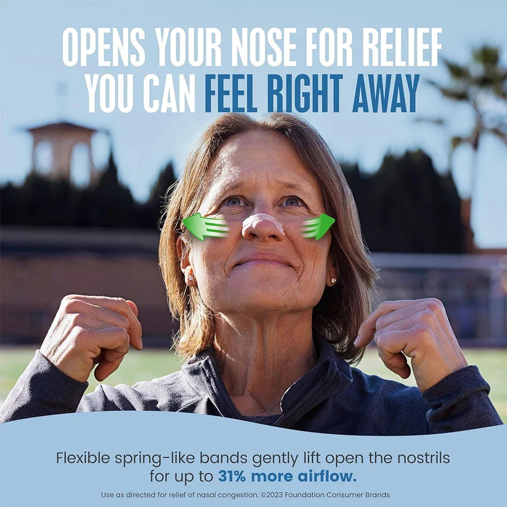 Lavender Scented Nasal Strips — Anti-Snoring Sleep Aid for Better Breathing and Improved Sleep