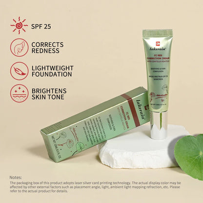 3pcs CC Cream Color-Changing Liquid Foundation – Centella Korean High Coverage Face Makeup Base Cream