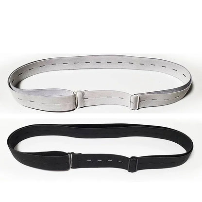 Shirt Stay Belt Adjustable Elastic Non-Slip Shirt Holder Strap for Men & Women – Keep Shirts Tucked In Securely Clothing Lock Belt