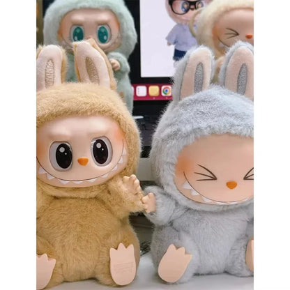 1:1 High-Quality Macaron 2nd The Monsters Labubu Sitting Party Vinyl Plush Blind Box Doll Gift