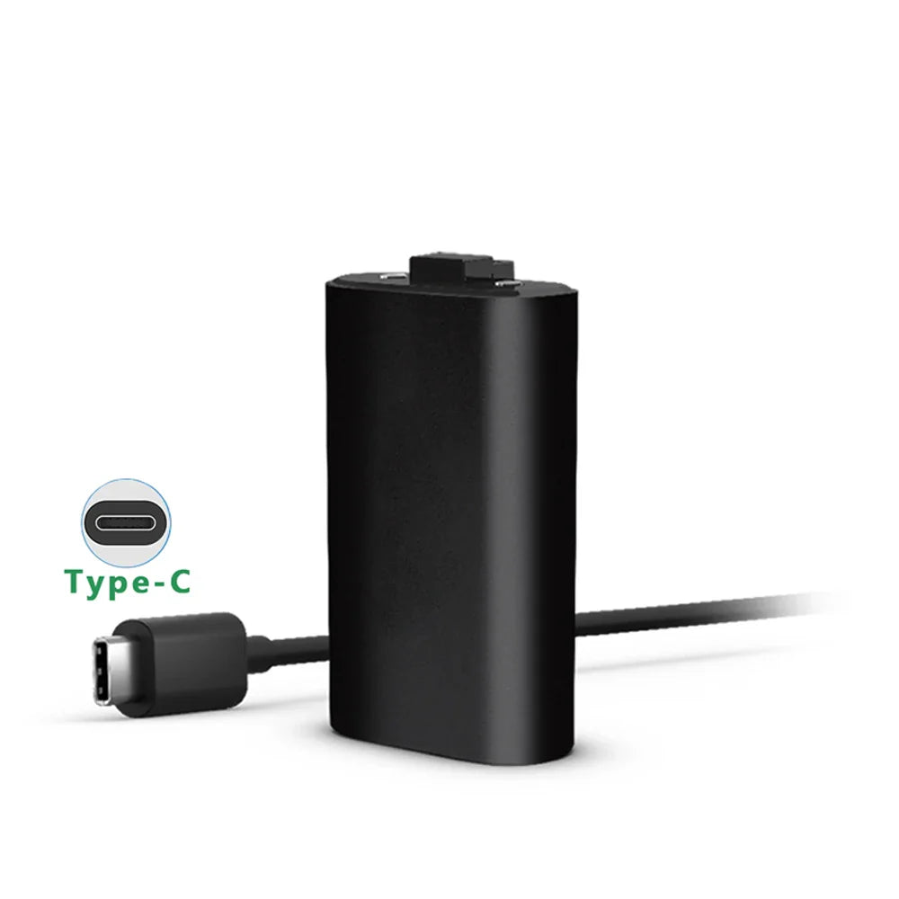 1400mAh Xbox Series X/S & One Controller Battery Pack with USB-C Charging Cable