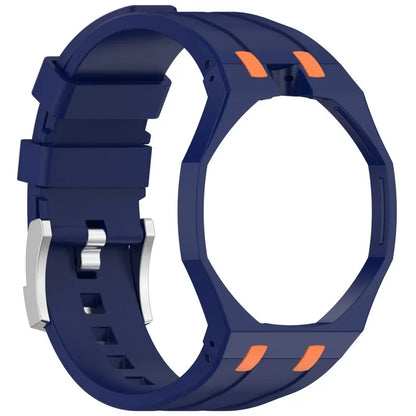 2-in-1 Swatch X AP Royal Case Strap - Silicone Wristwatch Conversion Modification Accessories