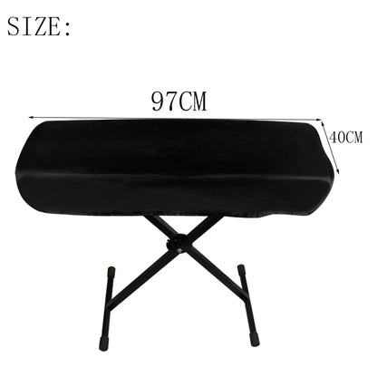 Waterproof Canvas Foldable Keyboard Cover: 61-Key Electronic Digital Piano Accessories - Dustproof Musical Instrument Cover