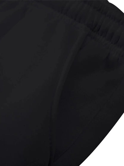 Men's Casual Fleece Sweatpants – Autumn/Winter Jogger Pants, Solid Color, Running, Gym & Workout Trousers