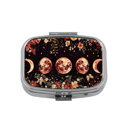 Dragon & Tiger Metal Medicine Box - Moisture-Resistant Portable Pill Storage Case with Movie-Inspired Design