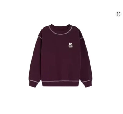 TNS Style Cotton Sweatshirt - Trendy 2026 Casual Pullover Top for Boys and Girls