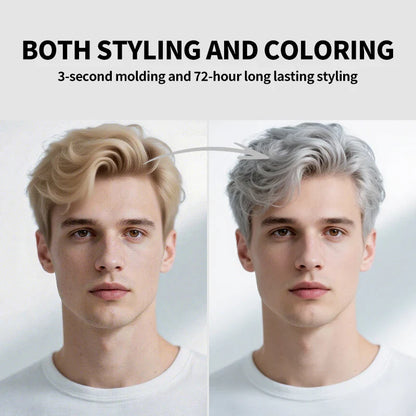 13-Color Halloween Hair Wax – 50g/120g DIY Temporary Hair Dye Cream for Party, Cosplay, Men & Women