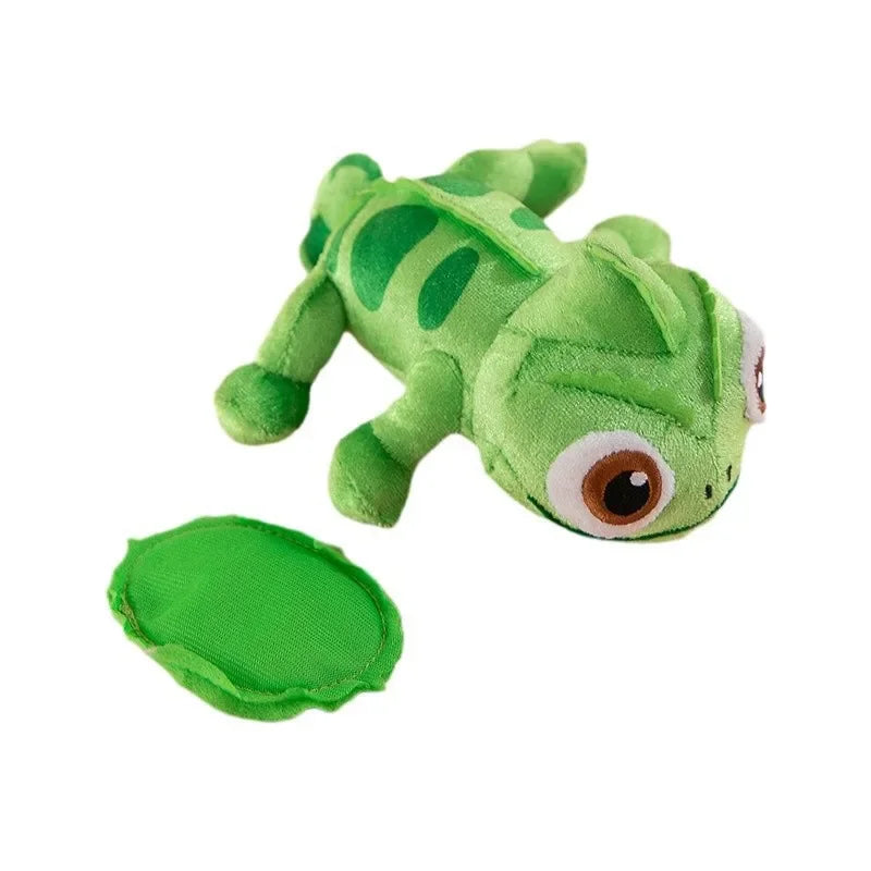 Pascal Rapunzel Chameleon Plush Toy 2026 Lying Shoulder Stuffed Animal Kawaii Doll Soft Plush Decoration Kids Birthday Gift for Boys & Girls