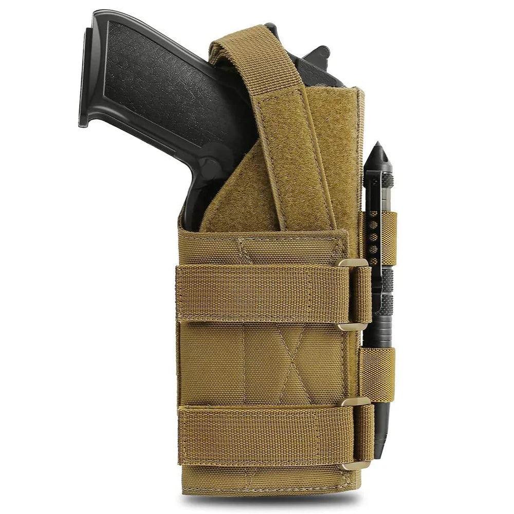 Concealed Tactical Gun Holster - Molle Pistol Belt Holster with Magazine Pouch for G2C PX4 M9 USP SIG P226 M1911 GL17 P99 SP2022