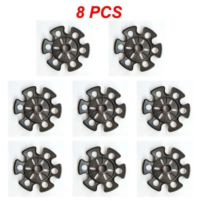 1–10PCS Snowflake Trekking Pole Baskets – Hiking, Camping, Nordic Walking Stick Tips for Mud, Sand & Snow Replacement