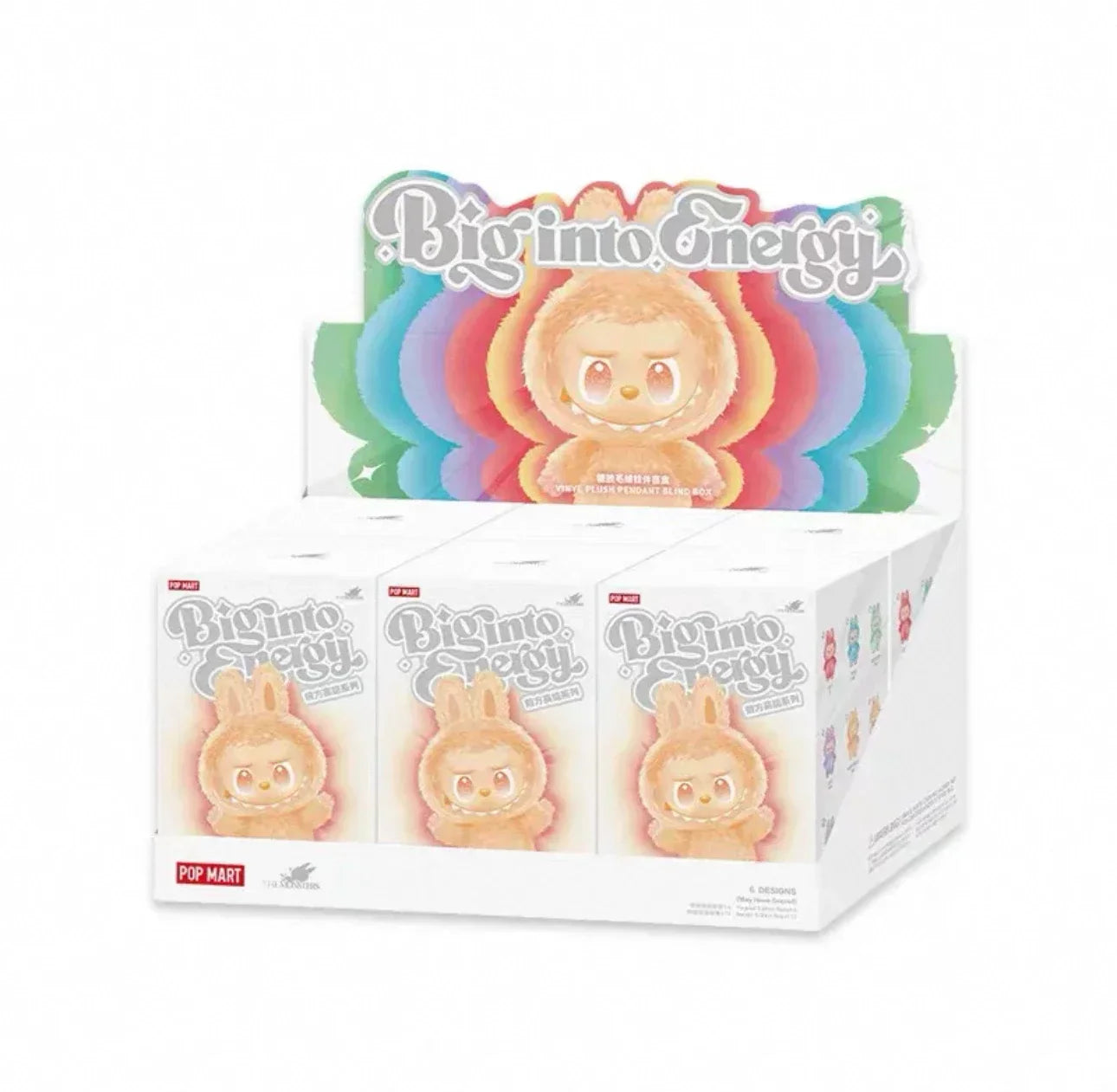 POPMART Labubu Macaron 3rd Gen Vinyl Plush Pendant – High-Energy Blind Box Doll Collection