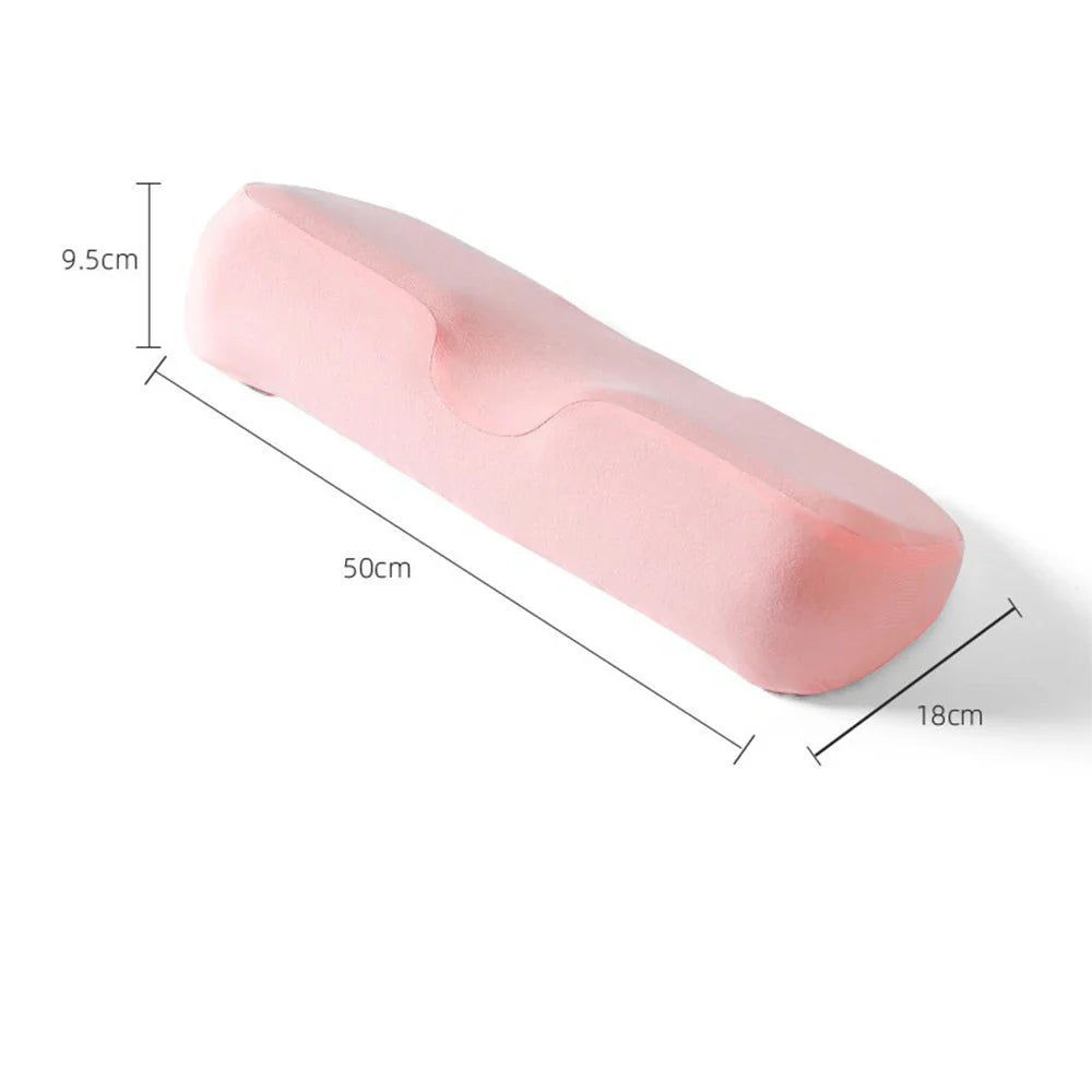 Ergonomic Memory Foam Cervical Pillow | Orthopedic Contour Neck Pillow for Side Sleepers | Supportive Bed Sleeping Pillow