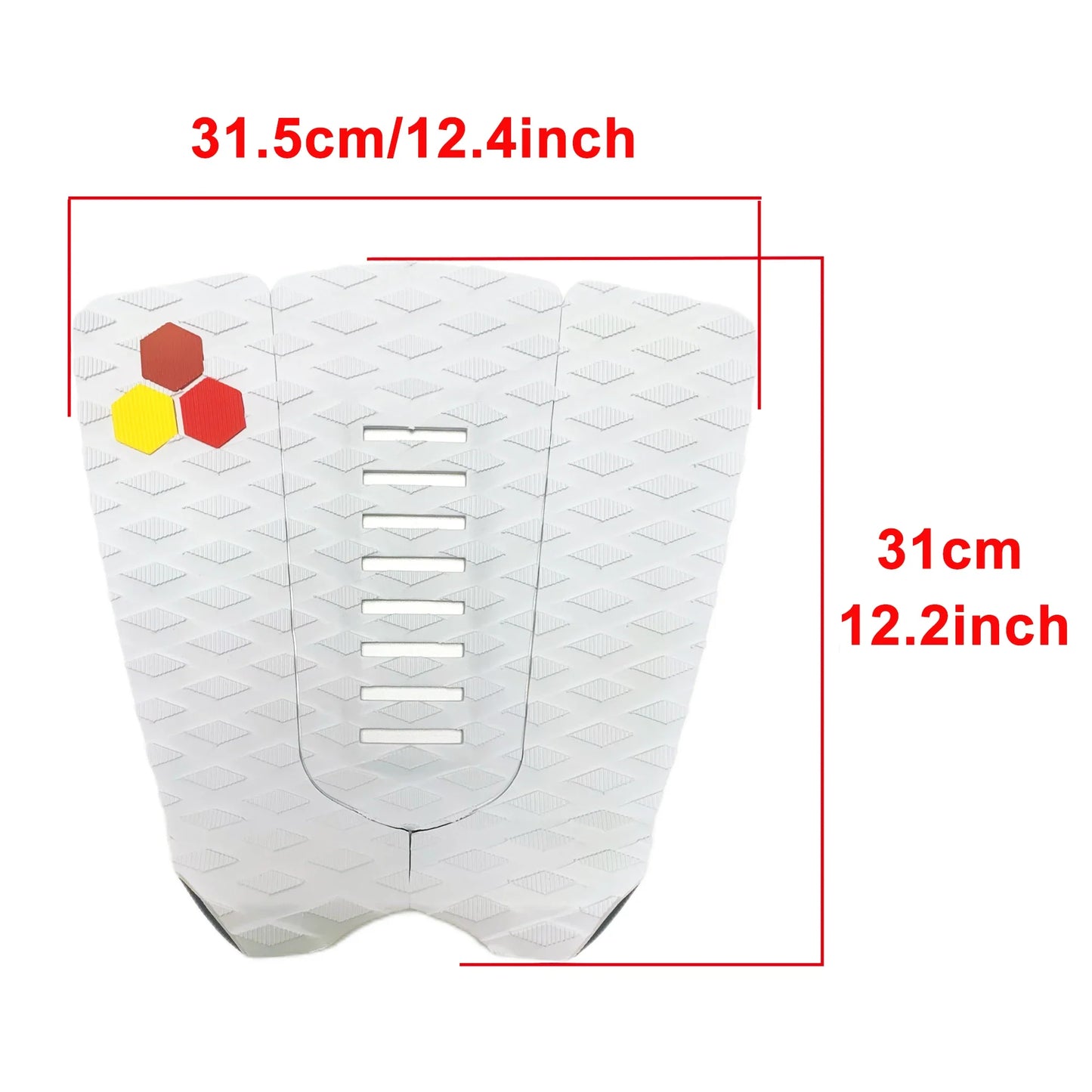 Non-Slip EVA Surfboard Deck Pads – Traction Pads for Wakeboard, Longboard, SUP, Skimboard & Kiteboard