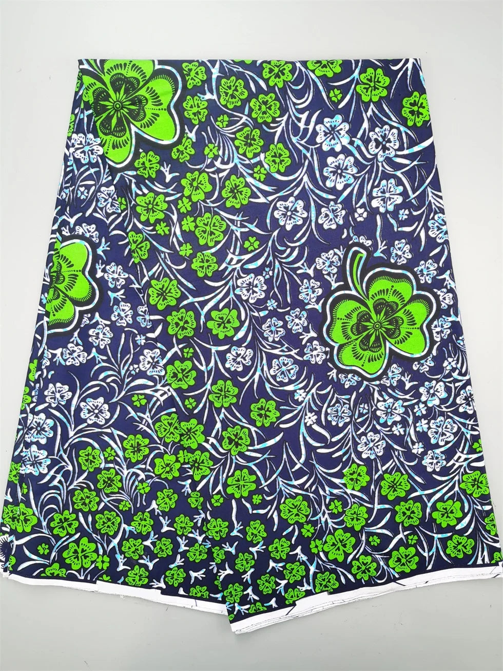 New Nigerian African Wax Fabric - 100% Cotton Real Wax Ankara Print High Quality Original Pagne Material
