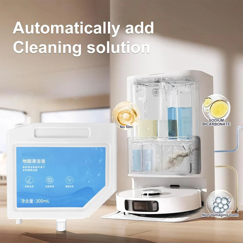 Dreame Robot Vacuum Cleaning Solution - 300ML Detergent Replacement Liquid for L10s Ultra S10 Series
