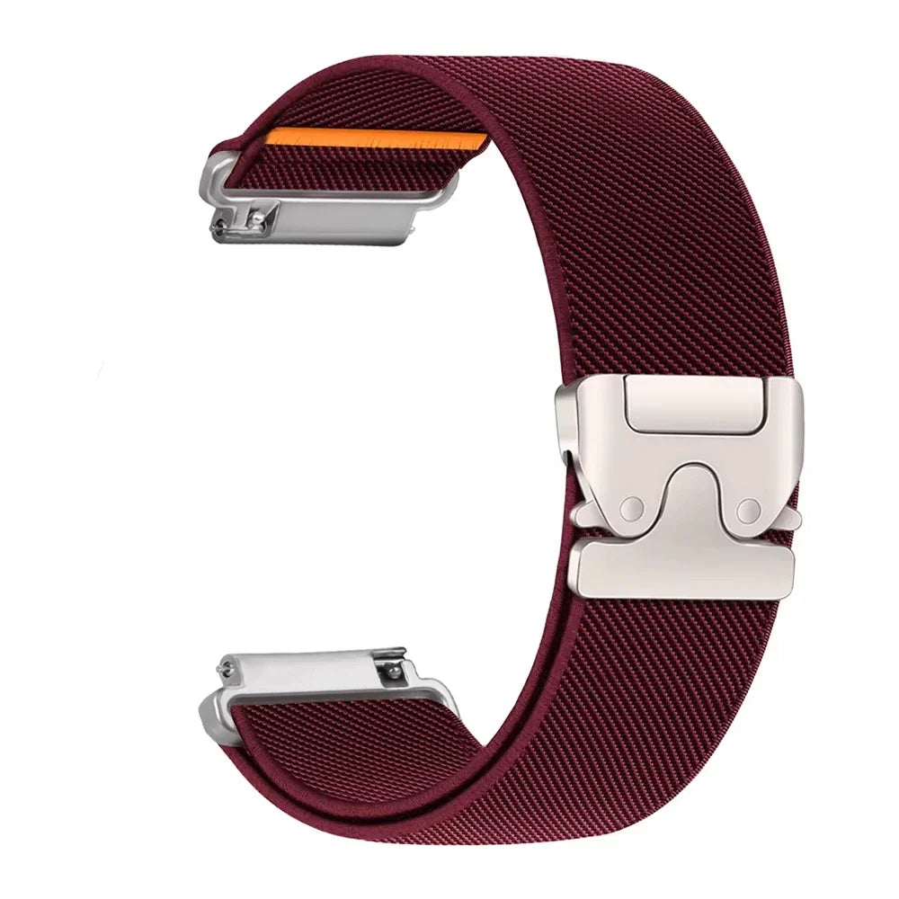 20mm & 22mm Smartwatch Band - Parachute Buckle Replacement Strap for Amazfit Bip, GTS & GTR Series