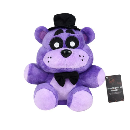 FNAF Plush Toy Collection - Cute Freddy Bonnie Foxy Cartoon Stuffed Dolls for Kids & Fans Gift