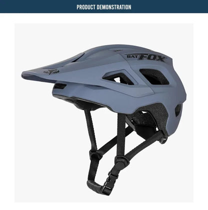 BATFOX Ultralight Bike Helmet – Molded Mountain & Road Helmet for Men, DH AM Cycling Equipment, Casco Ciclismo Bicicleta