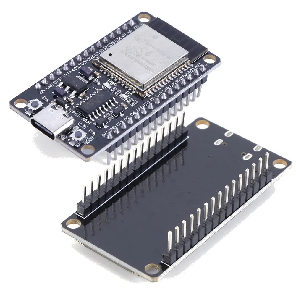 ESP32 ESP-WROOM-32 Development Board – Type-C WiFi & Bluetooth Module with ESP32 NodeMCU Breakout Board for IoT Projects