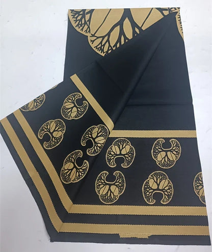 100% Cotton Ankara Wax Fabric - High Quality Soft Real Dutch Pagne Print for Dresses & Sewing