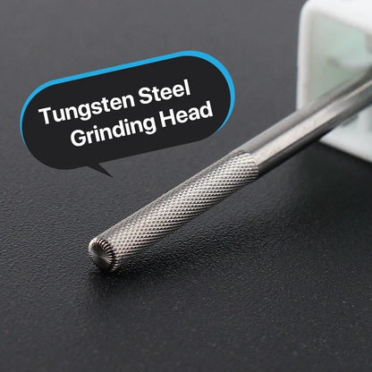 Tungsten Steel Professional Nail Drill Bit - Gel Polish Remover, Cuticle Cleaner & Burr File for Electric Nail Machine