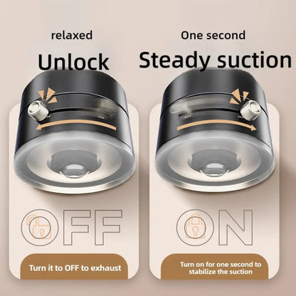 Double-Sided Magnetic Suction Phone Holder – Foldable & Multi-Functional Vacuum Mount