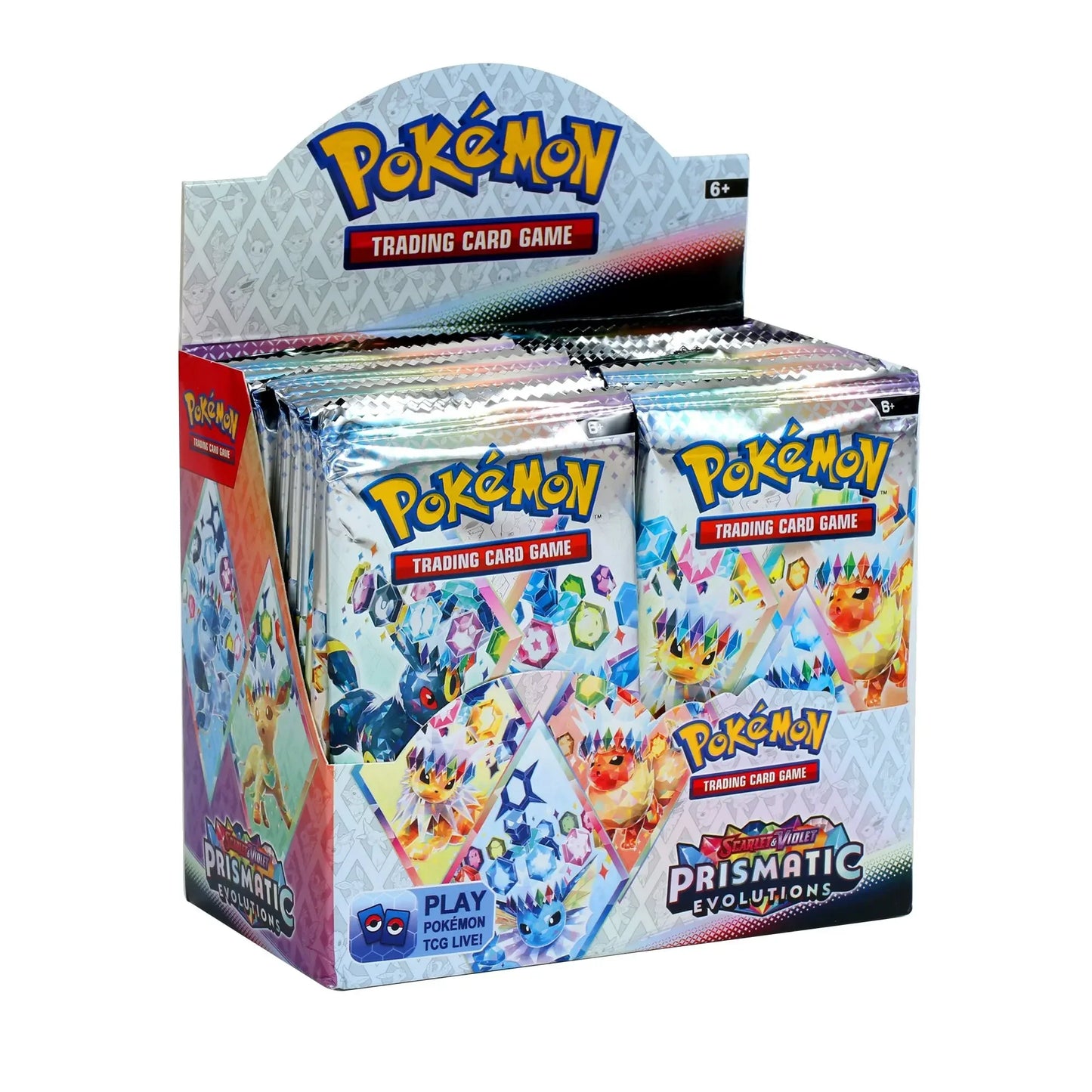 360PCS Pokémon Scarlet & Violet Prismatic Evolutions Booster Box – English Trading Cards 151 Ultra Prism Battle Set