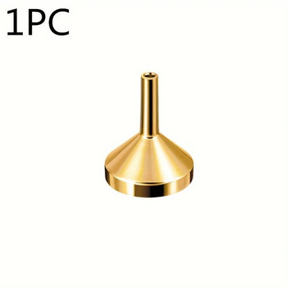 1/3/5PCS Mini Refillable Perfume Bottle Funnels — Travel Perfume Bottles with Bottom Fill Dispenser