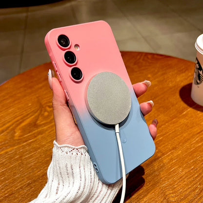 Soft TPU Gradient Phone Case - Magsafe Cover for Samsung Galaxy A Series & S Series 5G Models