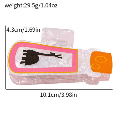 Disney Mini Medicine Bottle Hair Clip - Cute Hair Accessory, Practical Styling Grip & Cosplay Headwear