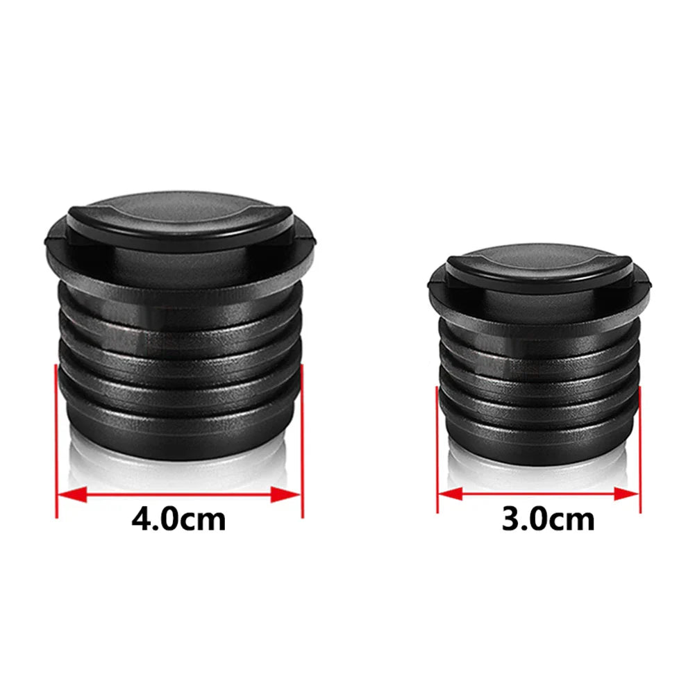4-Pack Kayak Drain Plugs – 3.5 cm/1.20 inches for Canoe, Boat, and Bung Drain Holes, Practical Replacement Parts