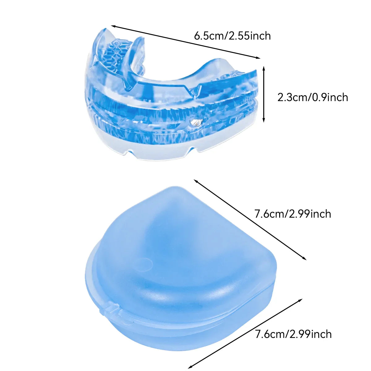 Adjustable Anti-Snoring Mouth Guard – Sleep Aid Mouthpiece for Bruxism, Anti-Apnea & Snoring Relief