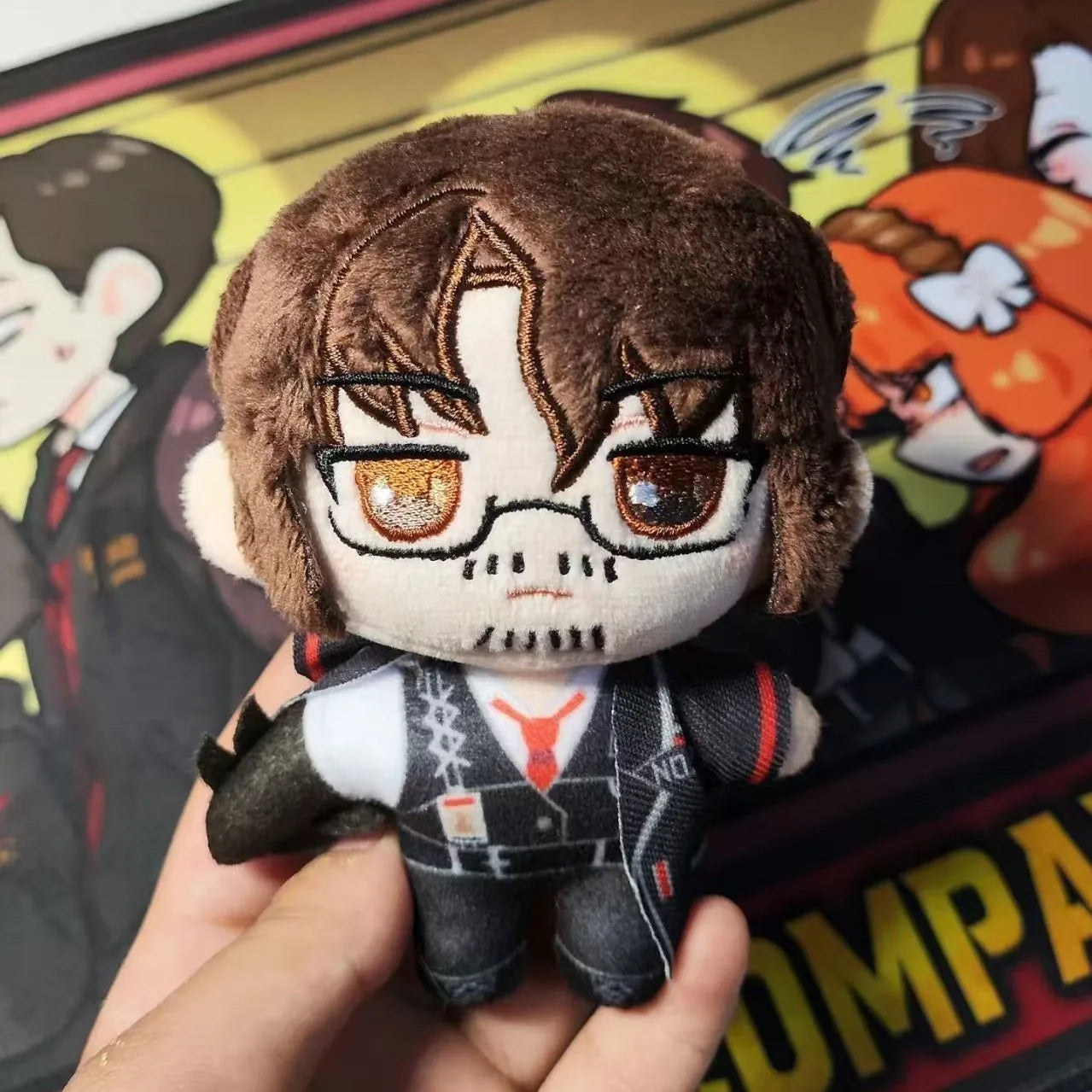 10cm Limbus Company Plush Keychain – Don Quixote, Faust, Ishmael, Sinclair & More Mini Doll Toy Gift