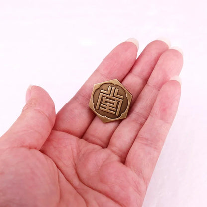 Yakuza Tojo Clan Dojima Gumi Enamel Pin Badge - Ryu Ga Gotoku Game Fan Brooch Collectible